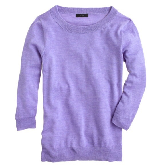 J. Crew Sweaters - J. Crew Tippi sweater in heather lavender